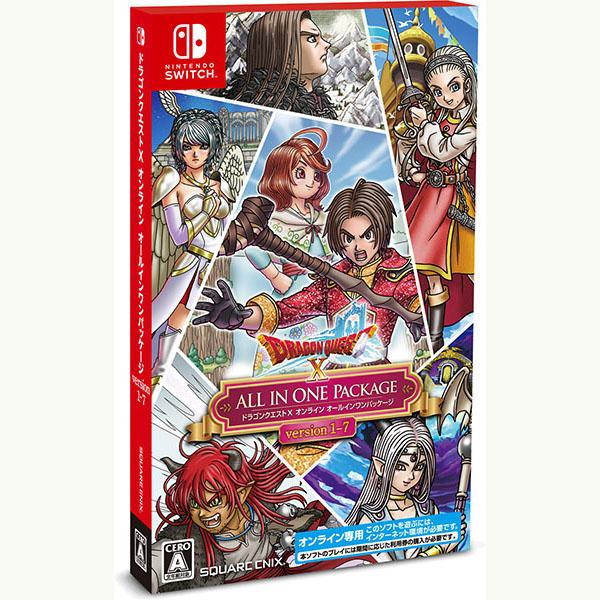 【新品】Switch ドラゴンクエストX オンライン オールインワンパッケージ version 1-...