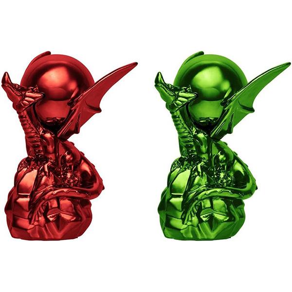 【新品】ドラゴンクエスト メタリックアイテムズギャラリー レッドオーブ＆グリーンオーブ