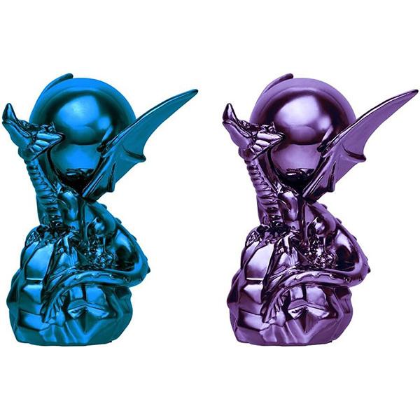 【新品】ドラゴンクエスト メタリックアイテムズギャラリー ブルーオーブ＆パープルオーブ