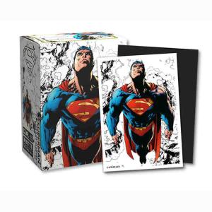 【新品】ドラゴンシールド スリーブ スタンダードサイズ Matte Dual Art-Superman (Full Color)〔100枚入〕｜arc-online