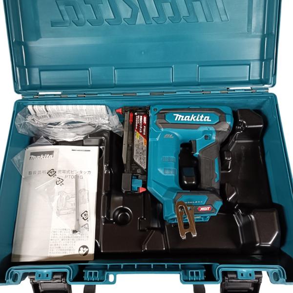 マキタ　PT001GZK　40Vmax　充電式ピンタッカ　本体のみ+収納ケース