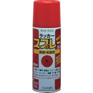 サンデーペイント ラッカースプレーSL 300ml 赤