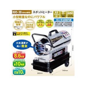 展示処分品　50Hz地域専用　送料無料（沖縄・離島発送不可）ナカトミ　スポットヒーター　KH5-30　