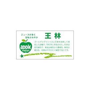 販促シール 食品シール 催事シール デコシール ギフトシール 業務用シール　青果 りんご 王林 LZ...