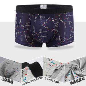 4枚セット ボクサーパンツ メンズ ボクサーブ...の詳細画像3