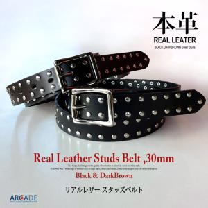 ベルト メンズ 本革 スカル クロス 十字架 ドクロ スタッズ 鋲