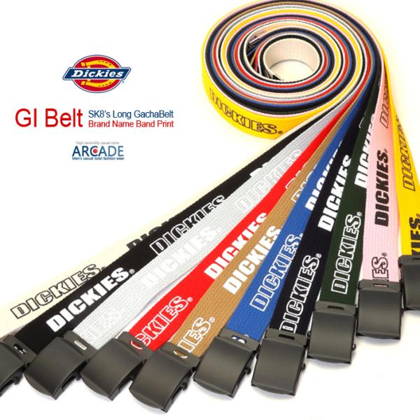 Dickies ベルト フリーサイズ GIベルト メンズ・キッズ ディッキーズ ガチャベル 無段階/...
