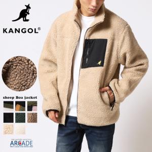 KANGOL カンゴール ボアブルゾン メンズ ジャンパー アウター ジャケット シープボア ジャンバー 秋冬/爆買