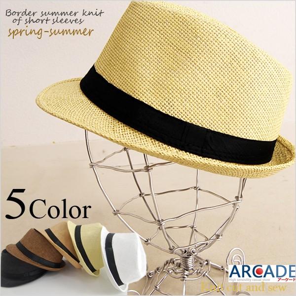 パナマ帽 ハット ペーパー 中折れ ストローハット コンパクトデザイン メンズ レディース 麦わら帽...