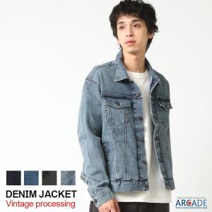 デニムジャケット メンズ Ｇジャン ストレッチデニム ショート丈 メンズファッション アウター ジャンパー ブルゾン ジージャン アメカジ レギュラータイプ/爆買