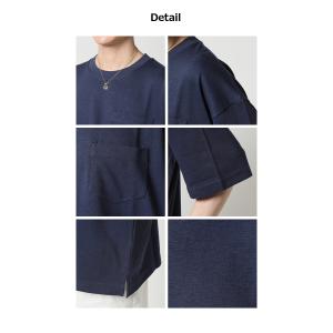 接触冷感 吸水速乾 ドライTシャツ メンズ 半...の詳細画像5
