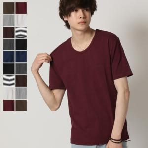 トップス Tシャツ 半袖 メンズ スパンフライス カットソー 丸首 Vネック クルーネック 2021 夏  SALE0808/爆買