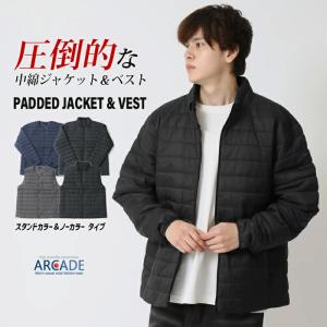 選べるタイプ 中綿ダウンベスト メンズ ジャケッ...の商品画像