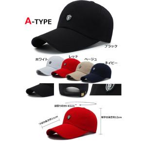 紫外線カット 帽子 キャップ メンズ 男女兼用...の詳細画像1