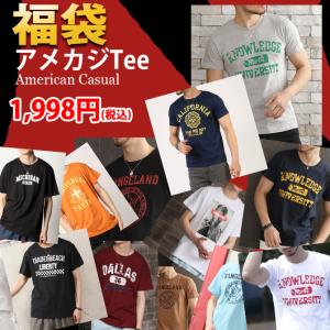 福袋 夏 アメカジTシャツ/お得すぎるアメカジTee福袋/ARCADE/数量限定/期間限定/合計4点の充実内容 メンズ 夏服 トップス メンズ/爆買