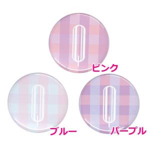 アルファベット缶バッジ-Cute- 【Q】 選べる3色 安全ピンタイプ｜arcanbadge