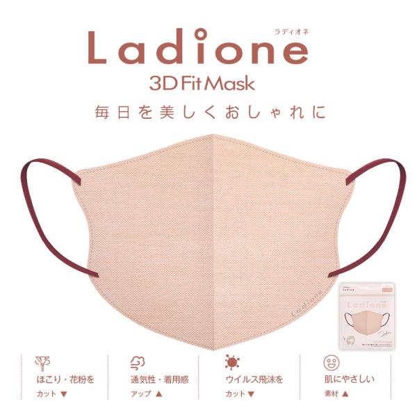期間限定セール ラディオネ3Dフィットマスク 10枚入り 大人用 ほこり 花粉 黄砂 ハウスダスト ...