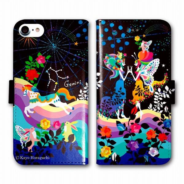 ホラグチカヨ iPhone17 ケース 手帳型 スマホケース iPhone 16e iPhone16...