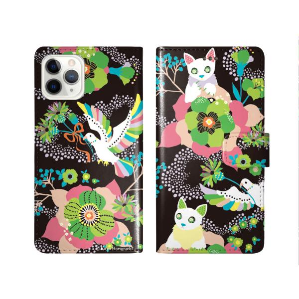 ホラグチカヨ iPhone17 ケース 手帳型 スマホケース iPhone 16e 16 Pro 1...