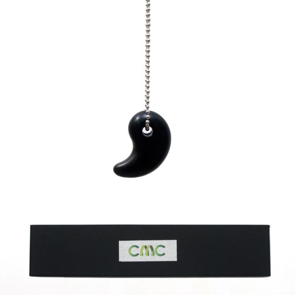 CMC 勾玉ペンダント - CMC配合 電磁波防御 電磁波防止 テロメア パワーグッズ 癒し