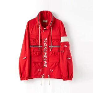 Forsomeone フォーサムワン ジャケット UTILITY JKT レッド ファッション｜arcdeux