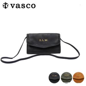 全2色【vasco/ヴァスコ】「Leather Wander Money Bag/レザーワンダー