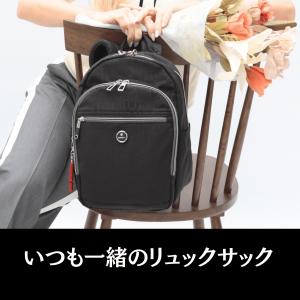 リュックサック レディース 軽量 ナイロン 撥...の詳細画像3