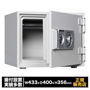 耐火金庫 シリンダー錠 ダイヤル錠タイプ 家庭用 防犯 セキュリティ [D34-1] ダイヤセーフ