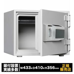 家庭用 耐火金庫 テンキー式 暗証番号 [ZE34-1] ダイヤセーフ 押し