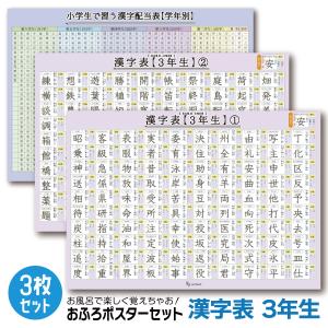 お風呂でも使える！ 小学6年生の漢字表ポスター マグネットシート製 お