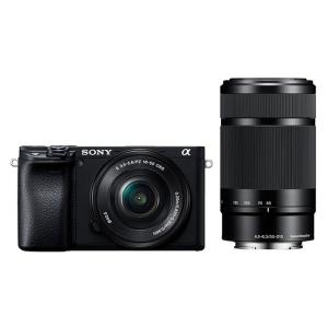デジカメ一眼 SONY α6400 ILCE-6400Y ダブルズームレンズキット-B