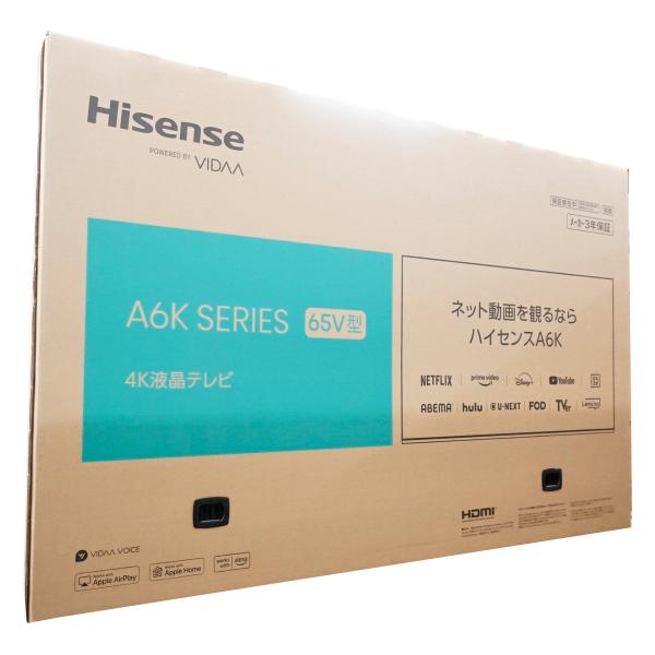 液晶テレビ ハイセンス 65A6K