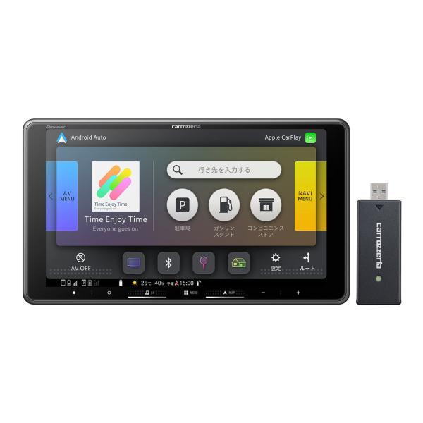 ★カーナビ パイオニア 楽ナビ AVIC-RF722-DC