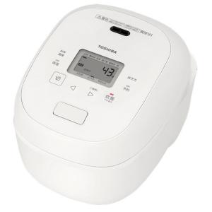 東芝 真空IHジャー炊飯器 炎匠炊き 5.5合 RC-10RWA(W) ( 1台 )/ 東芝