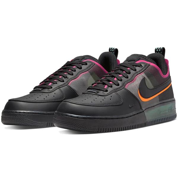 [ナイキ] エア フォース 1 リアクト [AIR FORCE 1 React] ブラック/チームオ...