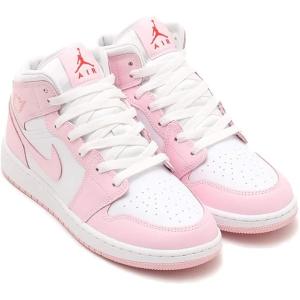 NIKE（ナイキ） エアジョーダン1 ミッド SE ホワイト ハイパー