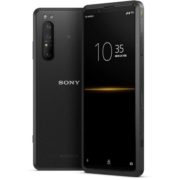 ソニー Xperia PRO / 5G対応 / ミリ派対応/SIMフリースマホ/防水/防塵/Snap...