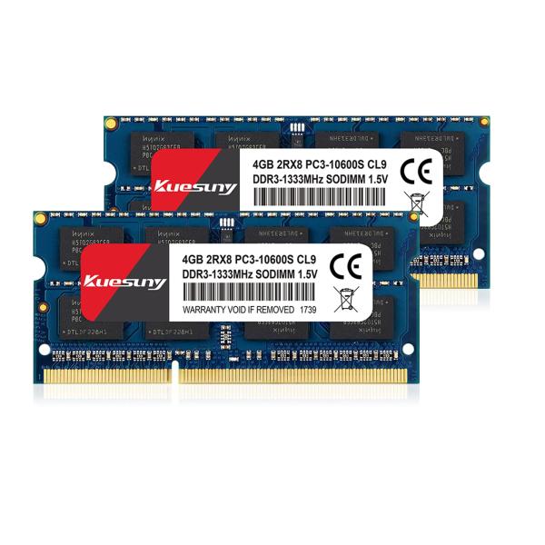 DDR3 1333 ノートPC用メモリ DDR3-1333 PC3-10600 4GB×2枚204P...