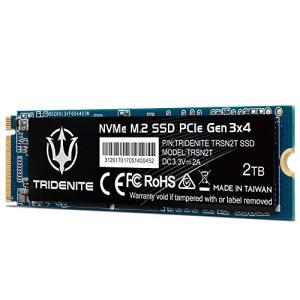 【Amazon限定ブランド】 TRIDENITE SSD 2TB PCIe Gen 3.0 ×4 NVMe 内蔵M.2 2280 - TRSN2Tの商品画像