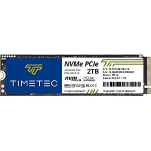 Timetec M.2 2280 NVMe PCIe Gen3x4 8Gb/秒 3D NAND内蔵型 SSD 2TBの商品画像