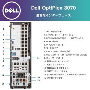 【整備済み品】Dell【第9世代デスクトップP...の詳細画像5