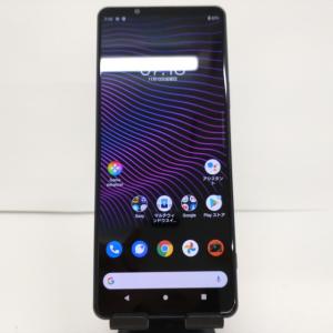 Xperia 1 III SOG03 au フロストパープル 送料無料 即決 本体 c00874｜arcmarketmobile