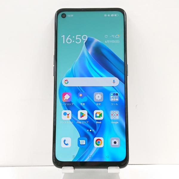 OPPO Reno5 A CPH2199 SIMフリー シルバーブラック 送料無料 即決 本体 c0...