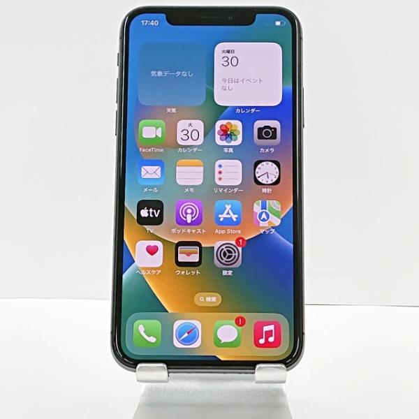 iPhoneX 64GB docomo スペースグレイ 送料無料 即決 本体 c02354