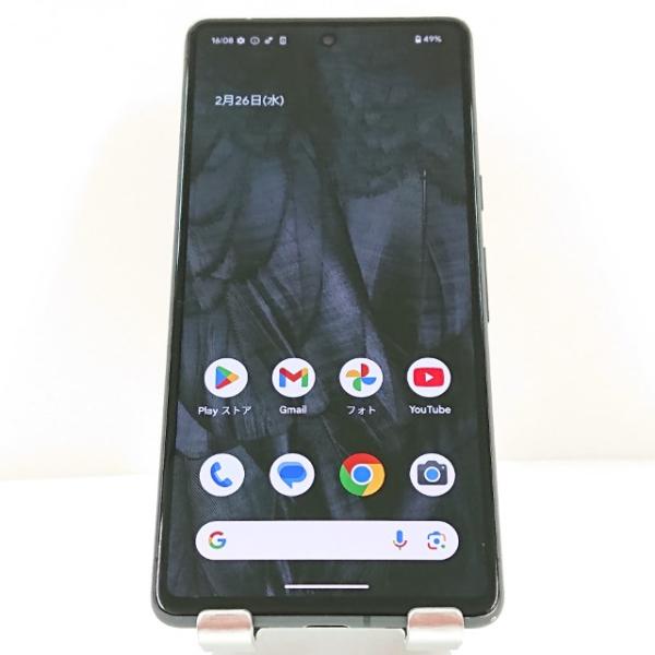 Google Pixel 7 au オブシディアン 送料無料 即決 本体 c10213