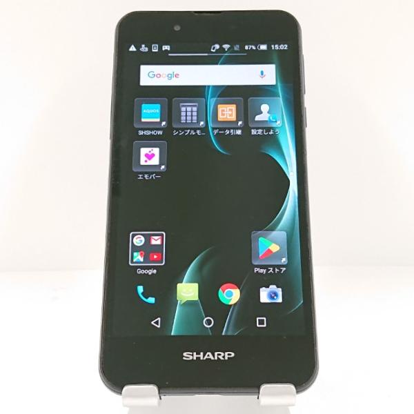 SHARP AQUOS SH-M04 SIMフリー ネイビー 送料無料 即決 本体 c14963