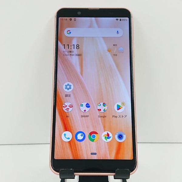 AQUOS sense3 basic SHV48 au ライトカッパー 送料無料 即決 本体 c17...
