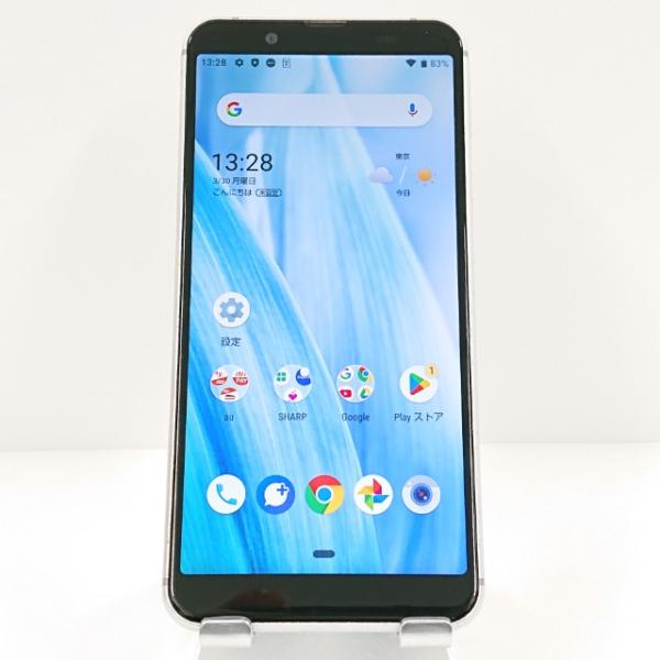 AQUOS sense3 basic SHV48 au シルバー 送料無料 即決 本体 c18475