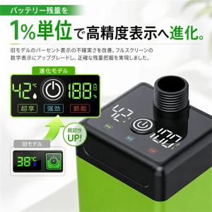 【全画面表示&精度向上】ポータブルシャワー 温...の詳細画像3