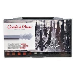 コンテ・ア・パリ カレ・コンテ カラー 24色セット プラスチック